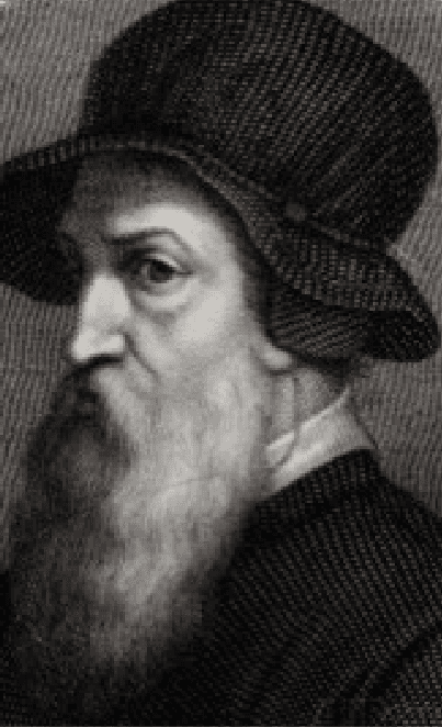 Portrait of Benvenuto Cellini, Renaissance sculptor imprisoned and later escaped from Castel Sant'Angelo